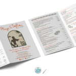 graphiste agde - menu restaurant - pika com - communication agde